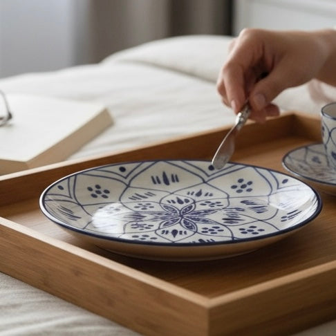 Vanya Handpainted Quarter Plate