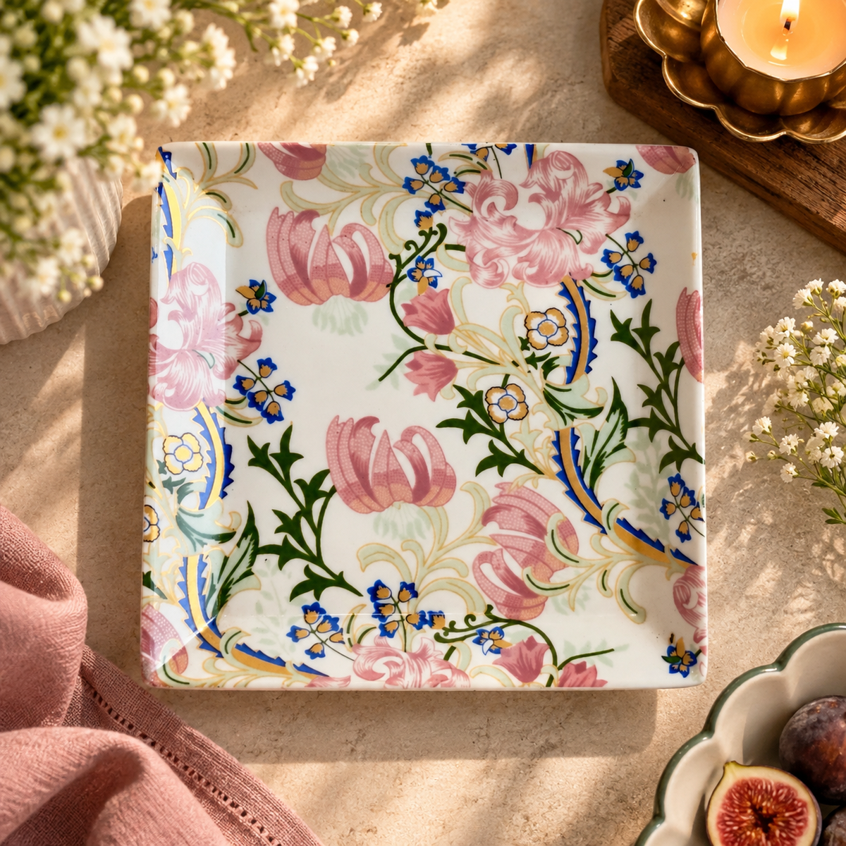Meher Glossy Square Platter