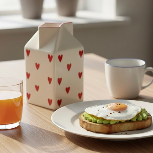 Beating Heart Milk Carton or Vase