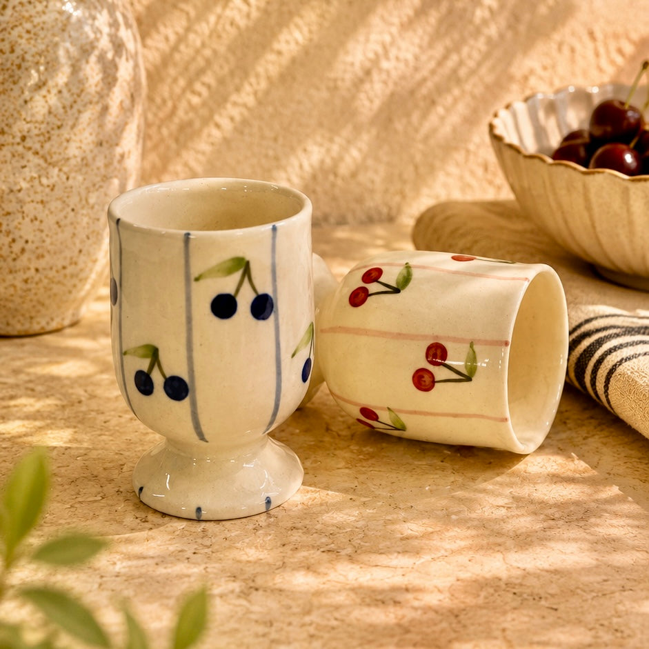 Blueberry and Cherry Goblet - Pack of 2