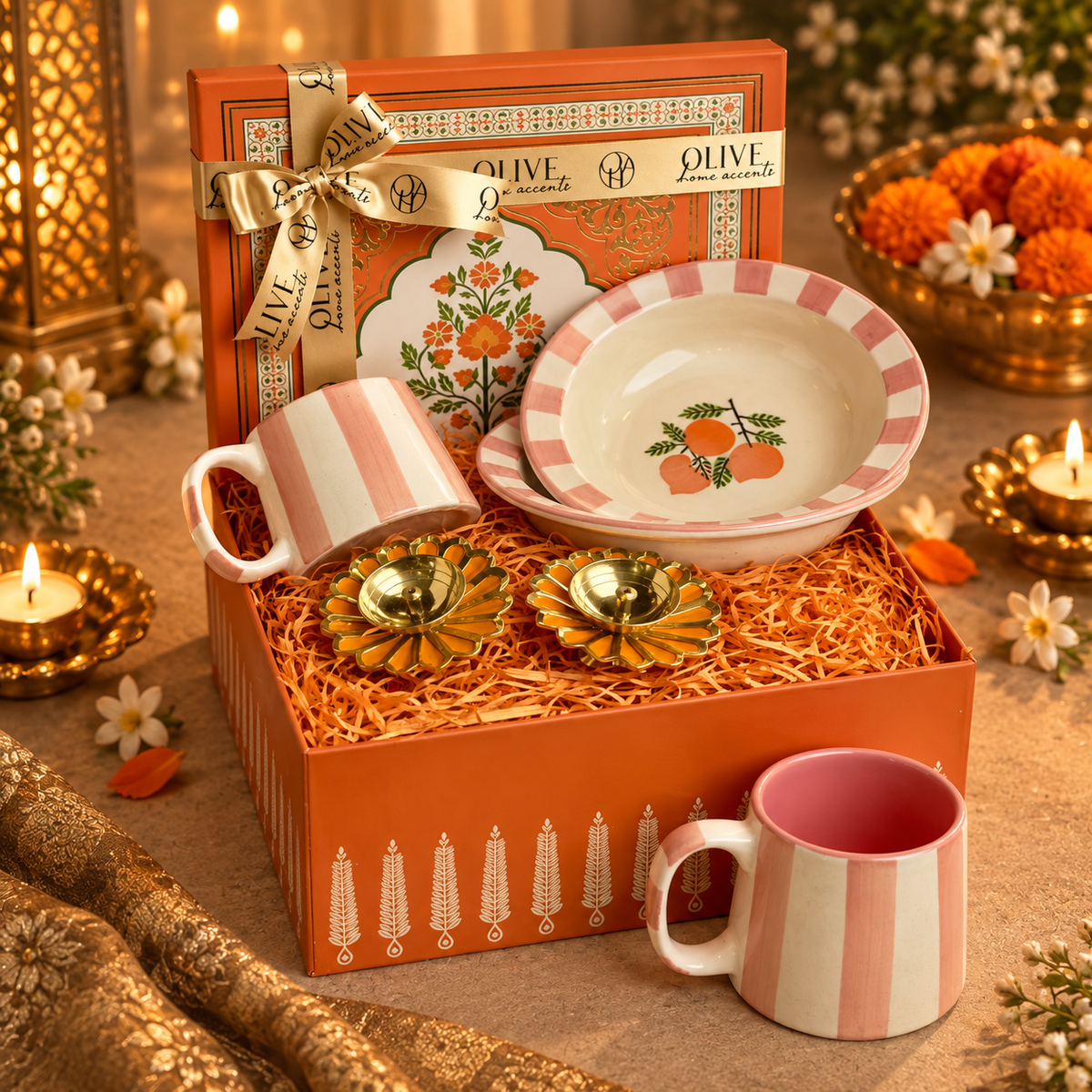 Sunset Bloom Festive Gift Hamper