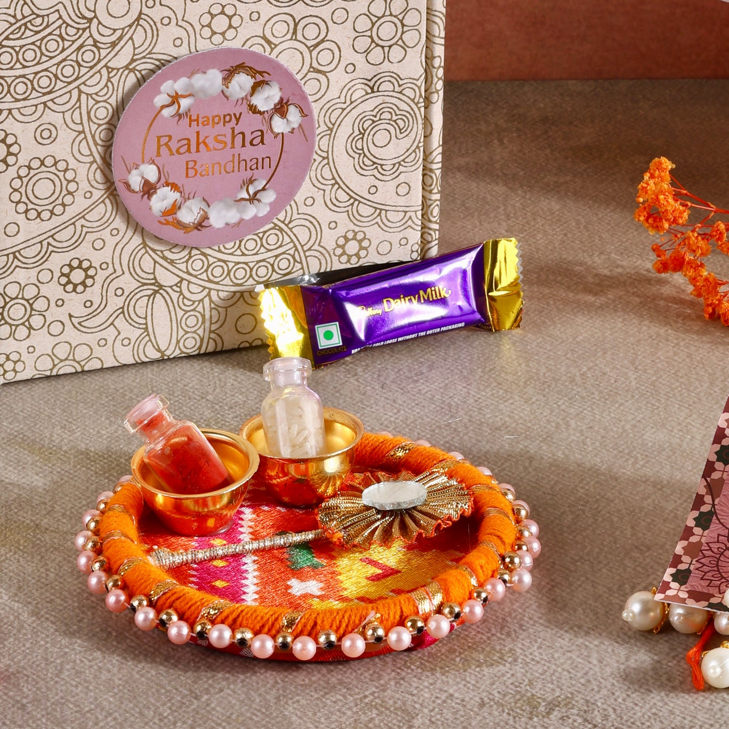 Mini Rakhi Gift Hamper - Eyeconic Bond for Bhaiya Bhabhi
