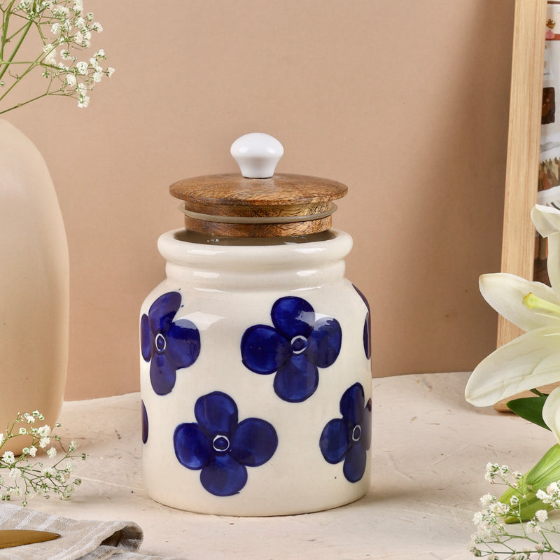 Handpainted Airtight Ceramic Jars