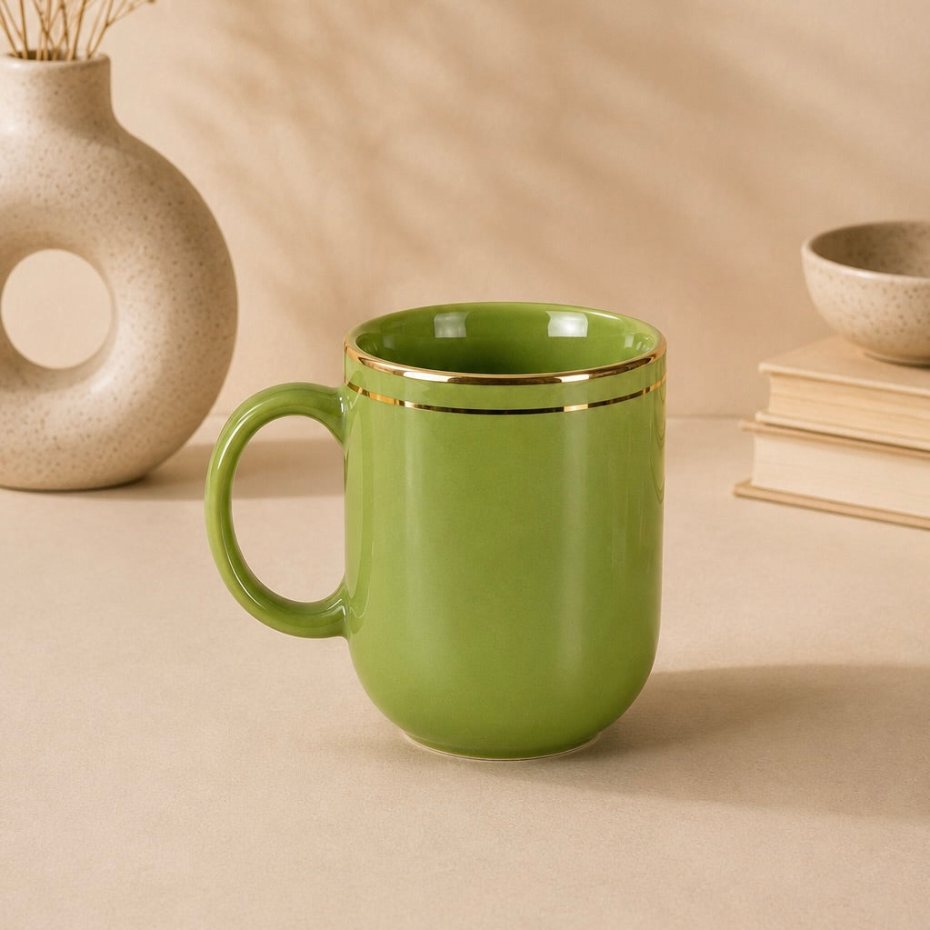 Pistachio Holly Mug