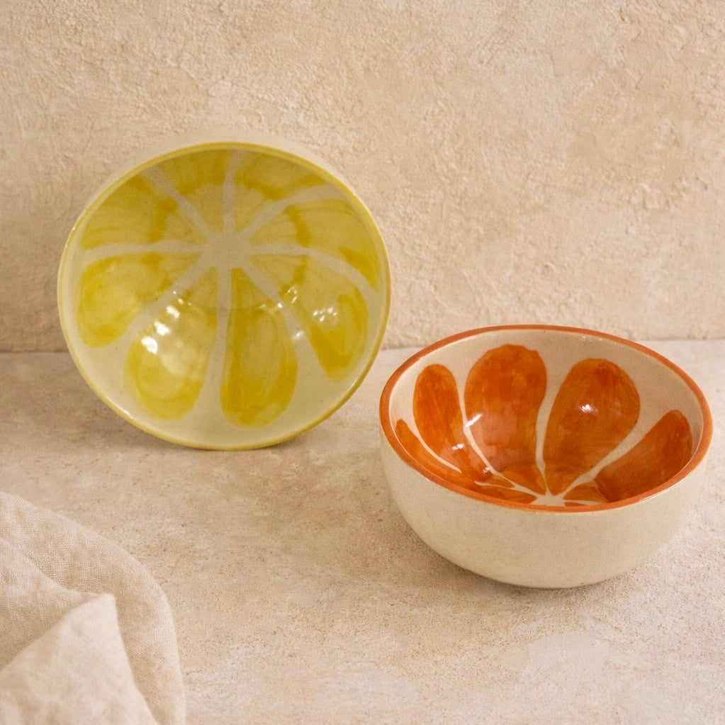 Lemonade and Citrus All Purpose Bowls - pack of two