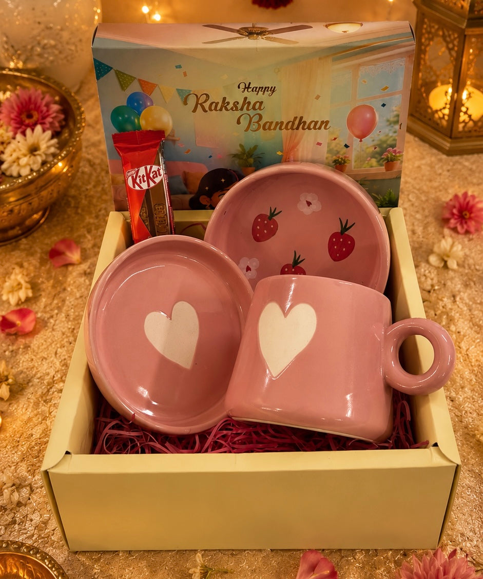 Rakhi Gift Hamper - Heart Spun for Sister