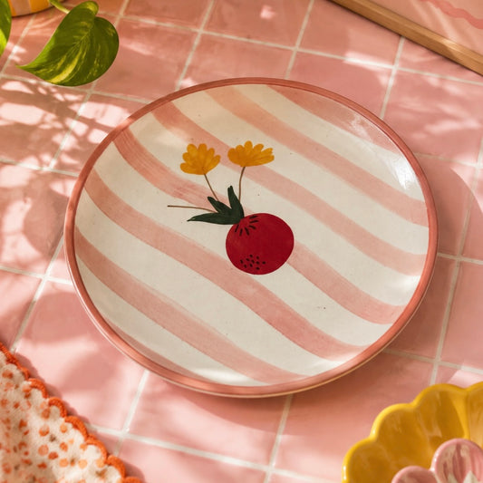 Positano Handpainted Breakfast or Snack Plate Plate