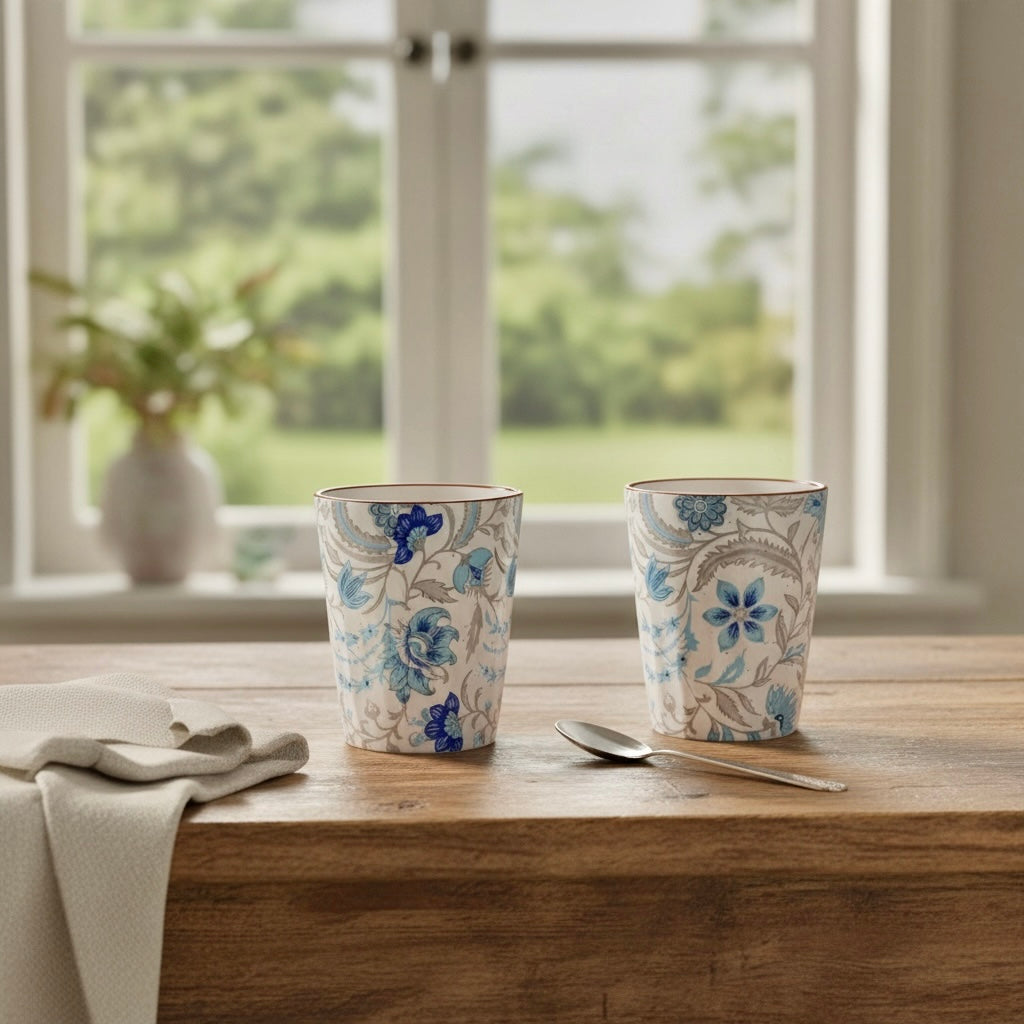 Indrani Bagh Glasses - Set of 2