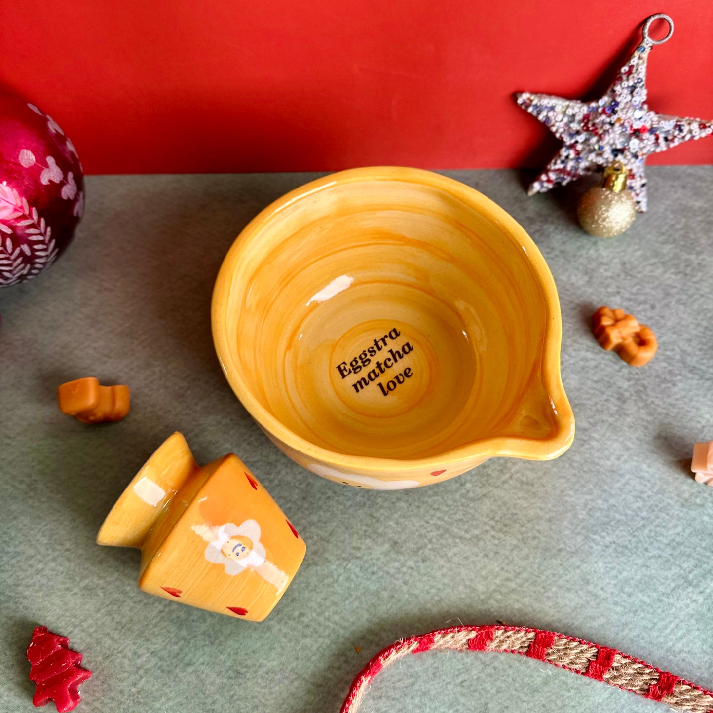 Eggstra Love Matcha Bowl Duo