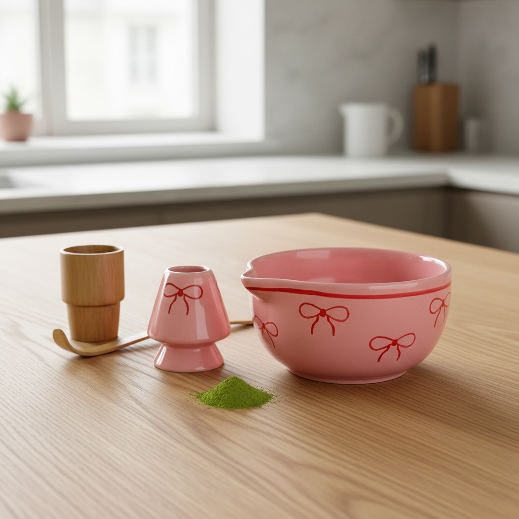 Bow-Licious Matcha Bowl Duo