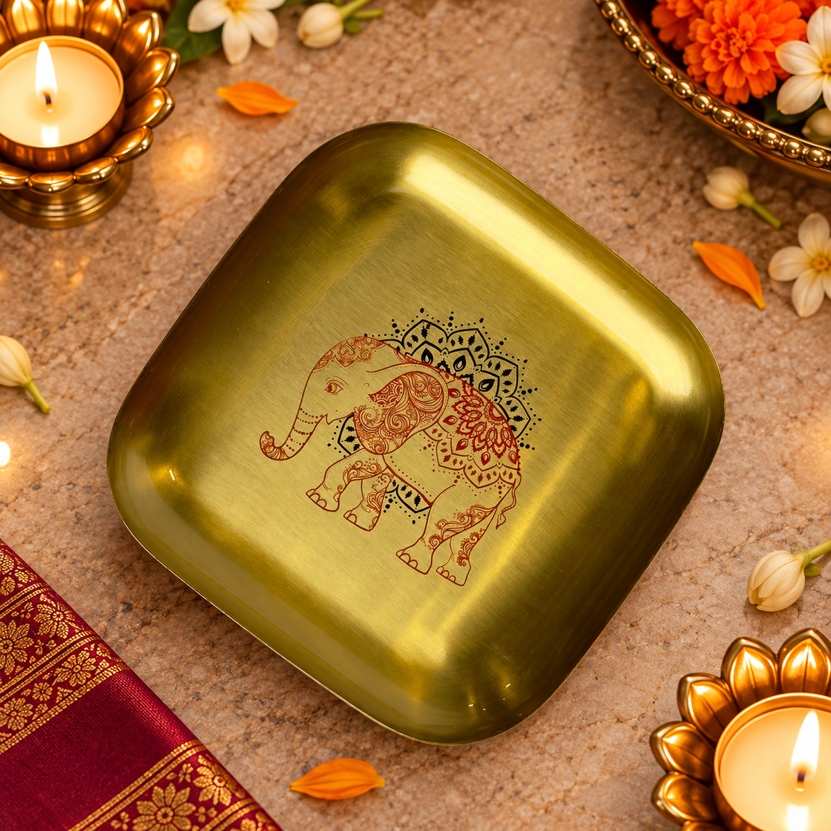 Swarna Gaj - Serving Tray