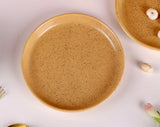 Mustard Roseate Deep Sided Plate Medium