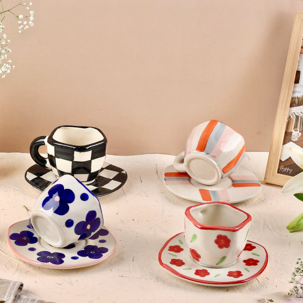 Fairy Tale Whimsical Cups and Saucers