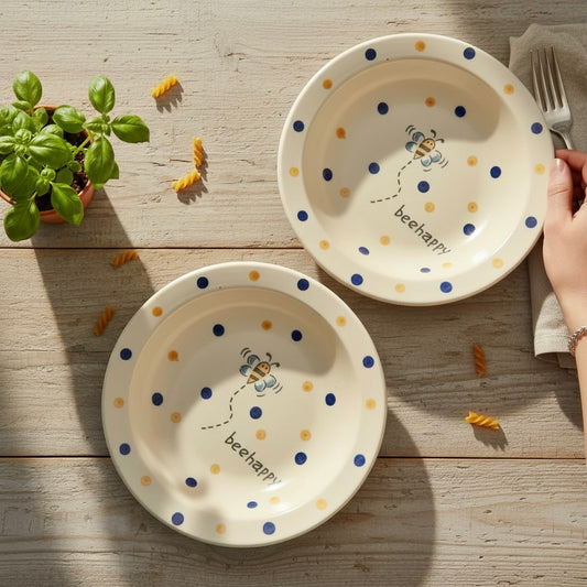 Bee Happy Pasta Plate