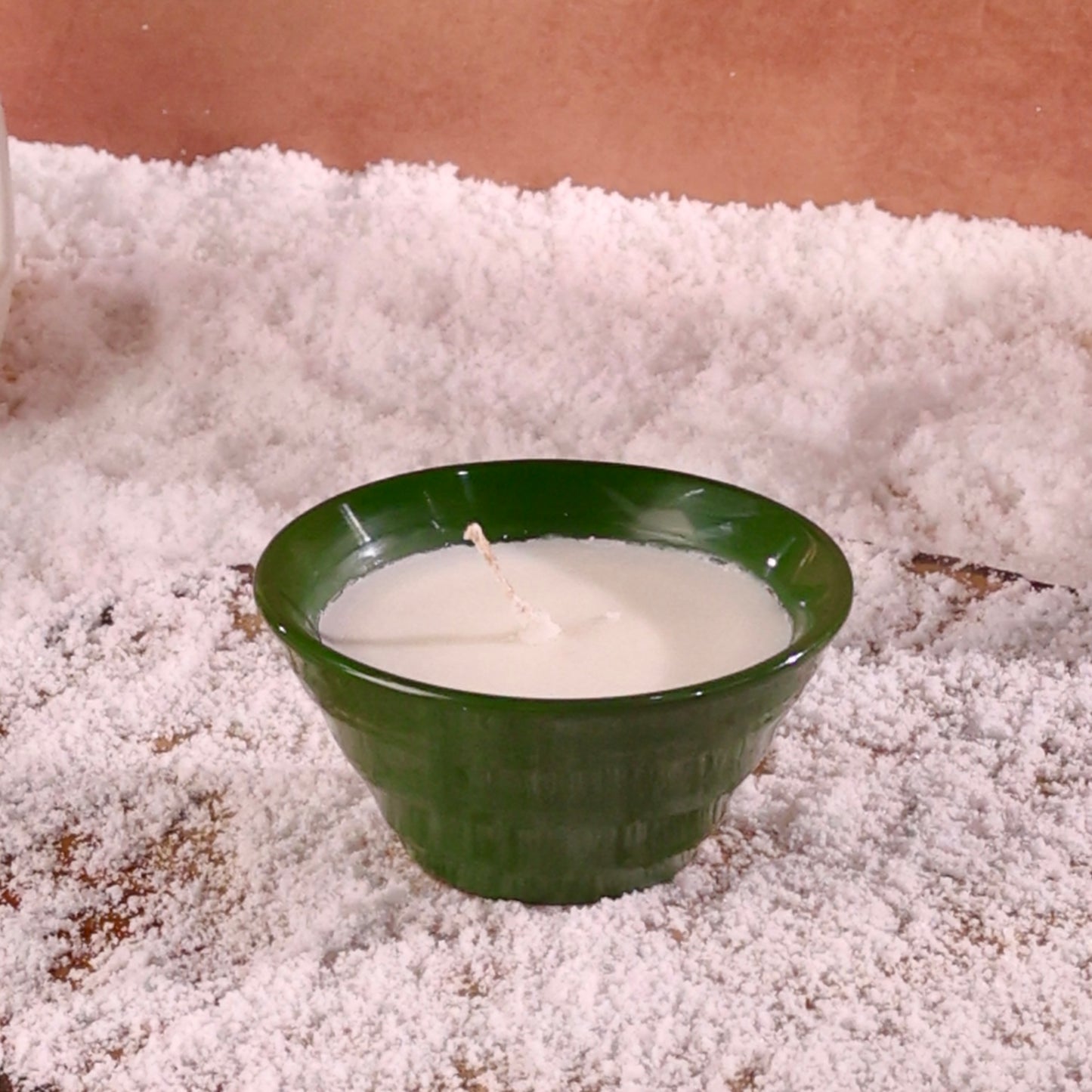 Christmas Special Vanilla Candle in reusable bowl