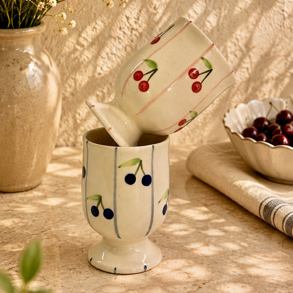 Blueberry and Cherry Goblet - Pack of 2