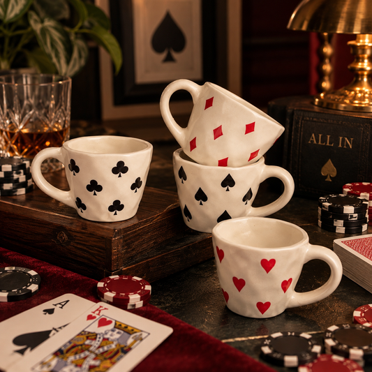Deck of Card Mugs - Set of 4