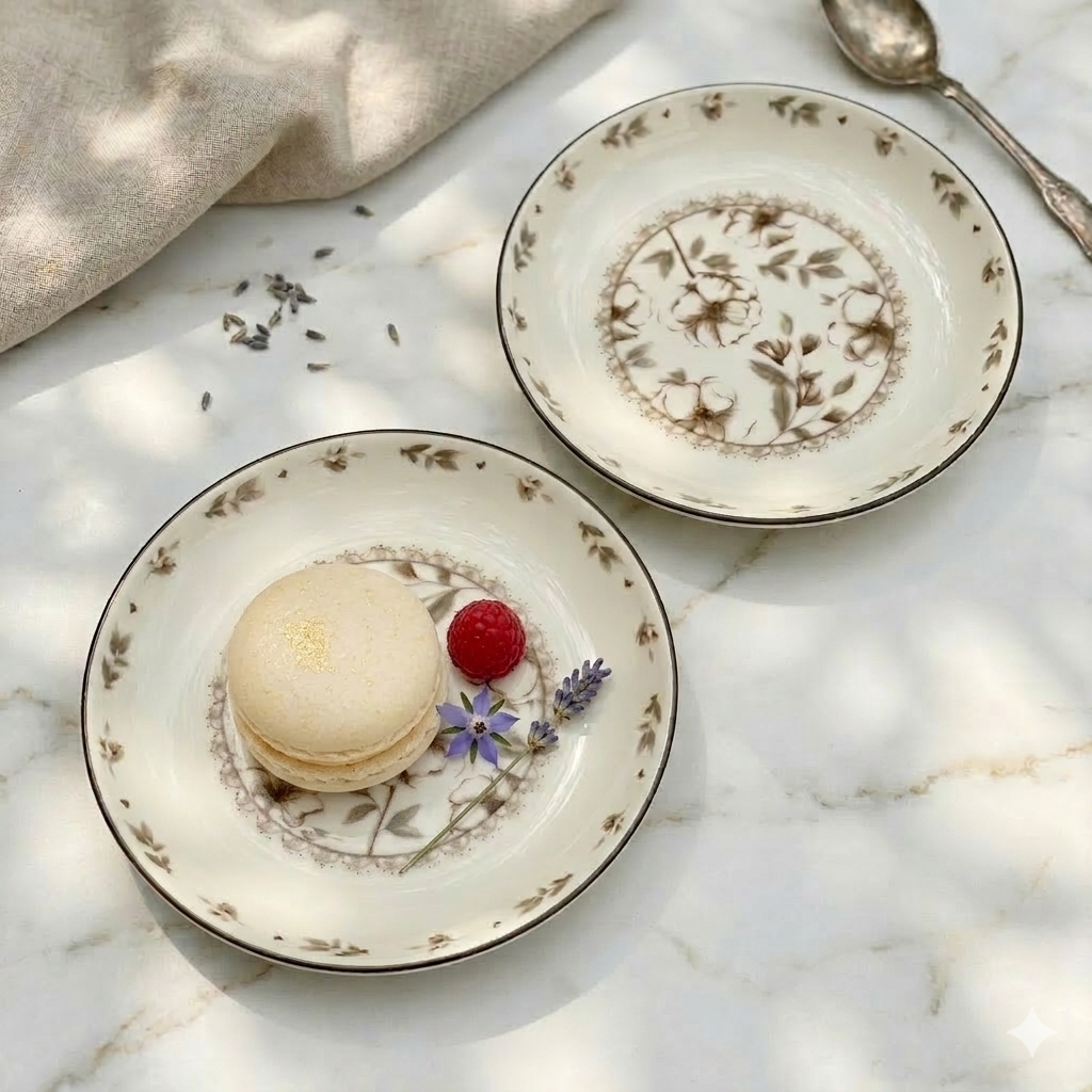 Royale Garden Tea or Dessert Plate - Set of 2