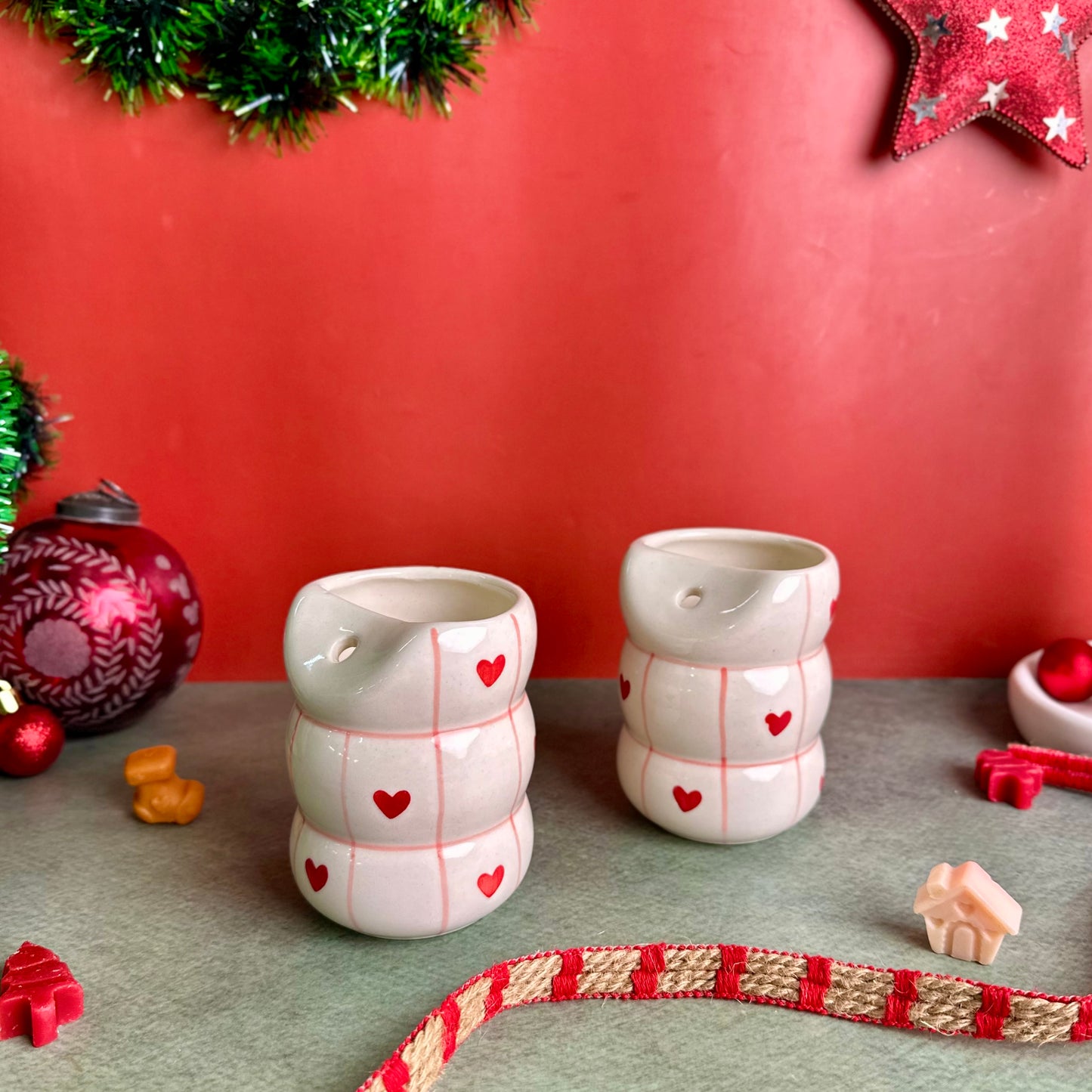 Beating Heart Ceramic Sipper