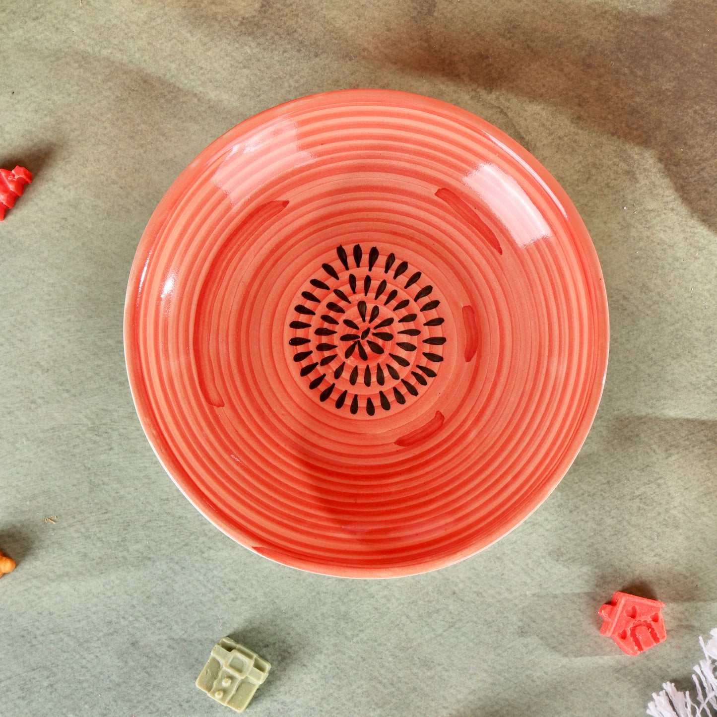 Watermelon Shallow All Purpose Bowl - Pack of one