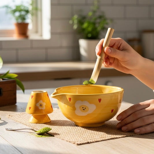 Eggstra Love Matcha Bowl Duo