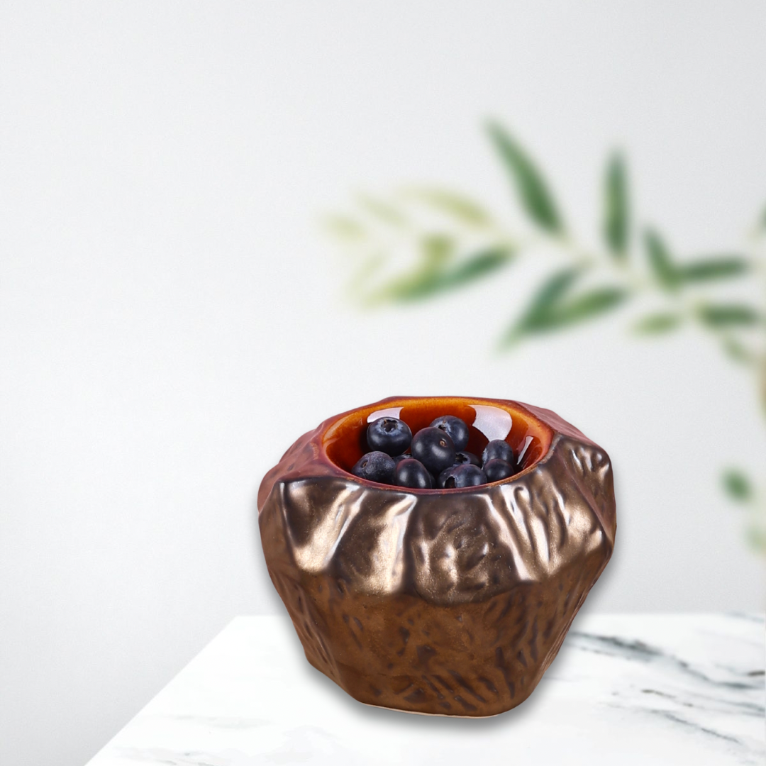 Bronze Contemporary Decorative Bowl