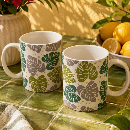 Mystic Monstera Mug - Pack of two