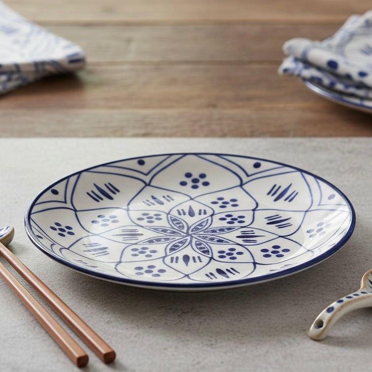 Vanya Handpainted Quarter Plate