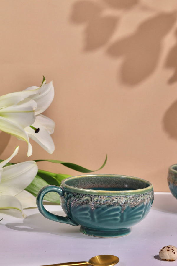 Bloom Studio Pottery Soup Latte Mugs