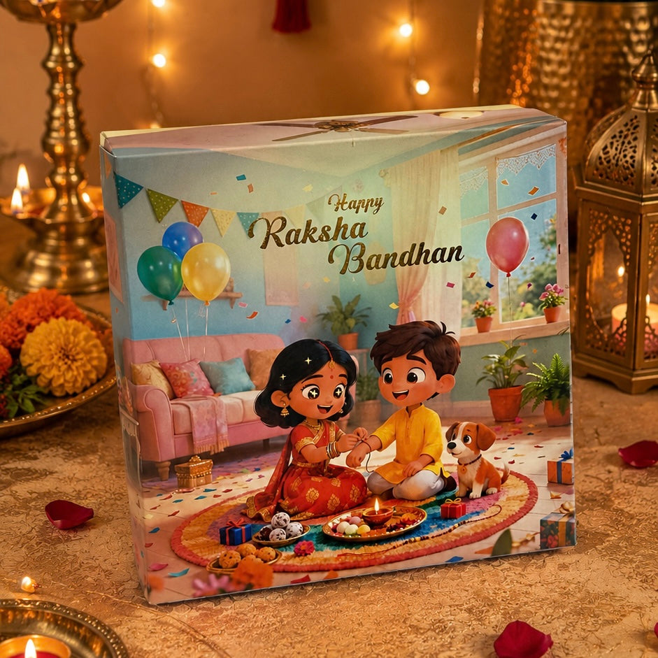 Rakhi Gift Hamper - Diet Coke Paglu Bro