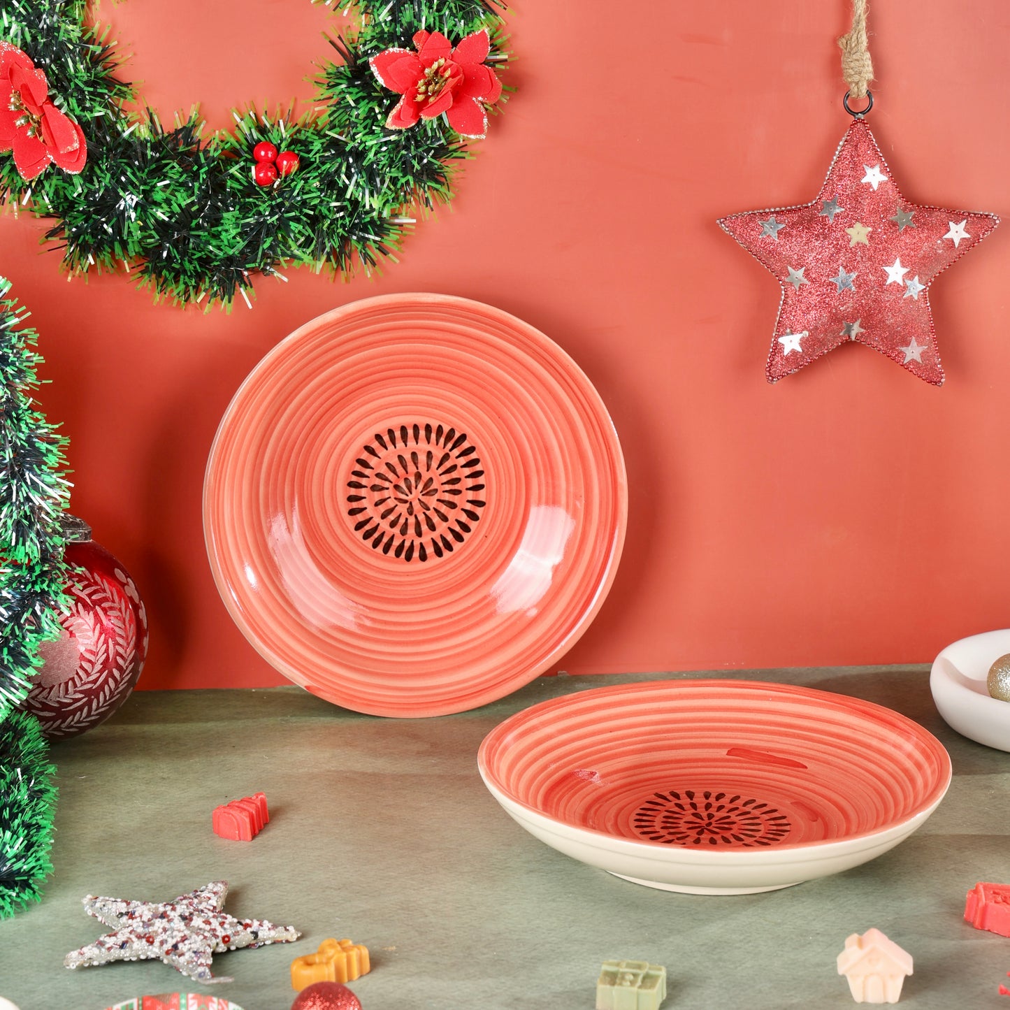 Watermelon Shallow All Purpose Bowl - Pack of one