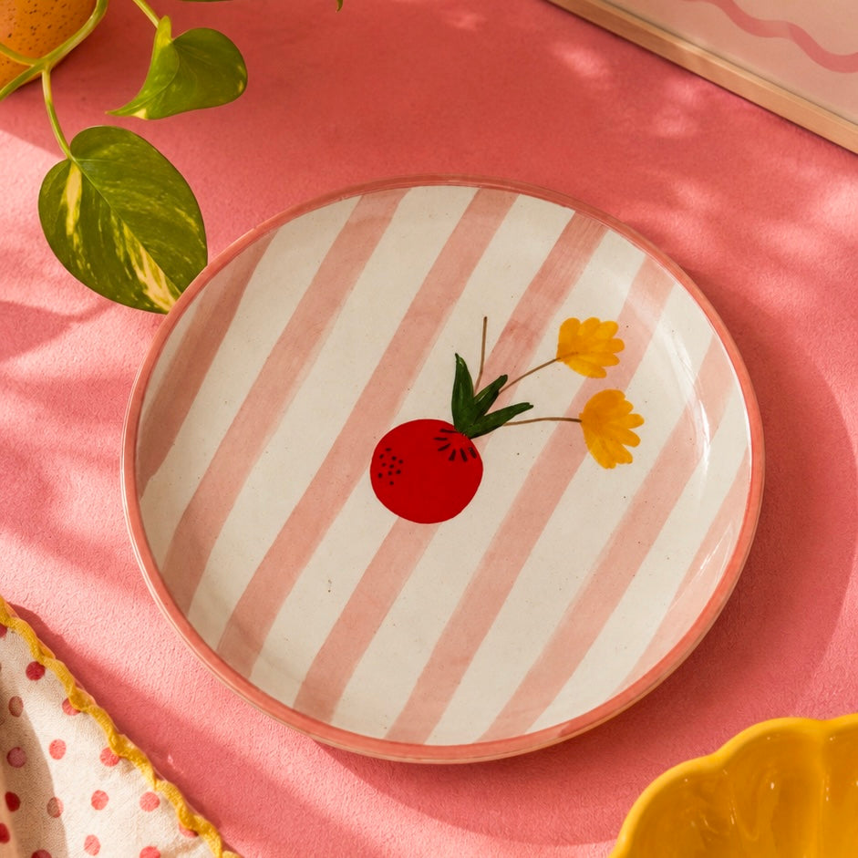 Positano Handpainted Breakfast or Snack Plate Plate