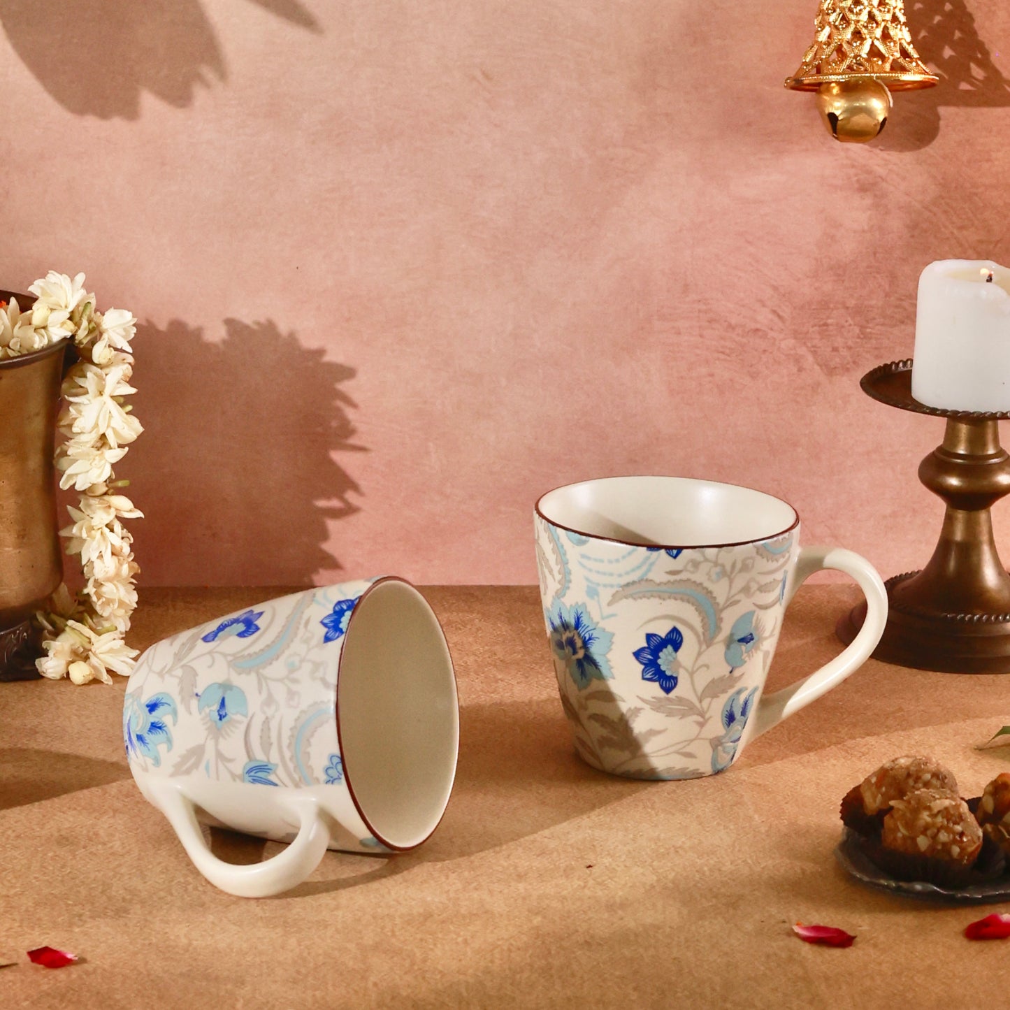 Indrani Bagh Tray and Mugs