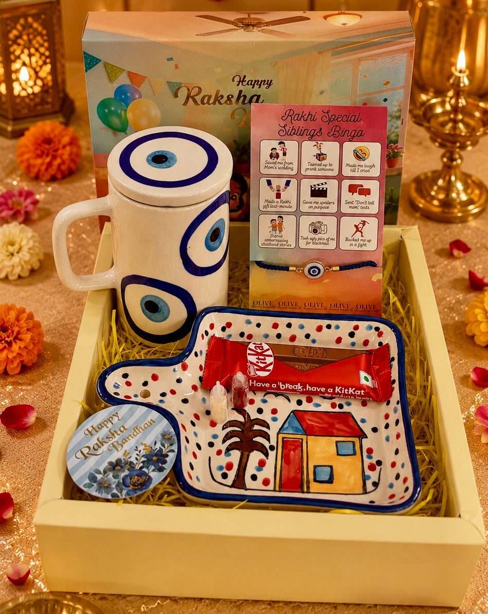 Rakhi Gift Hamper -  Raksha in Style