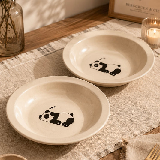 Lazy Panda Pasta Plate