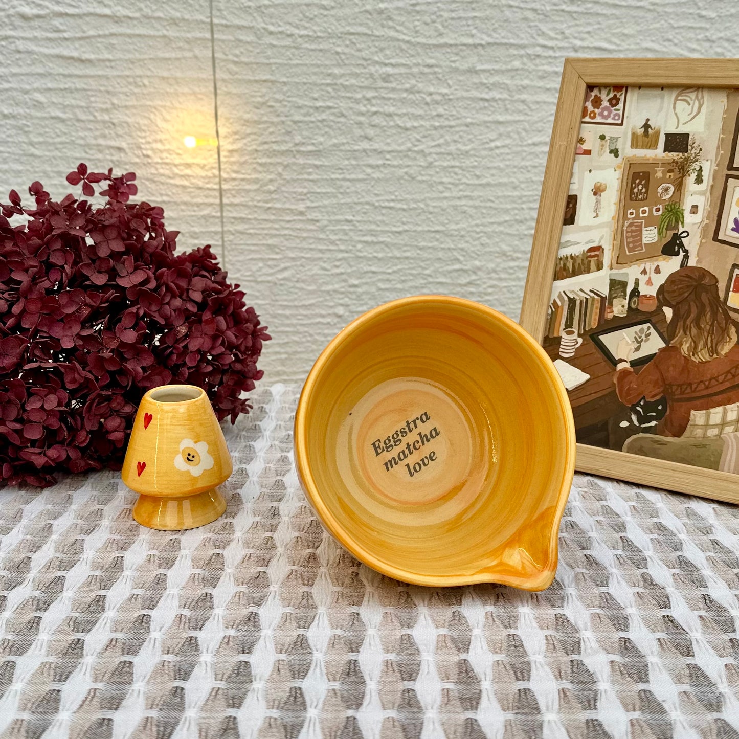 Eggstra Love Matcha Bowl Duo