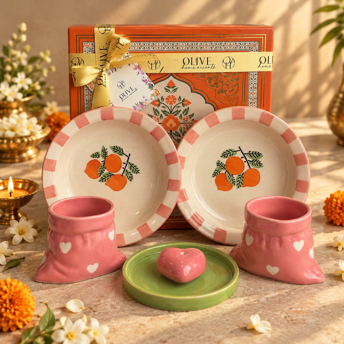 Sunset Bloom Festive Gift Hamper