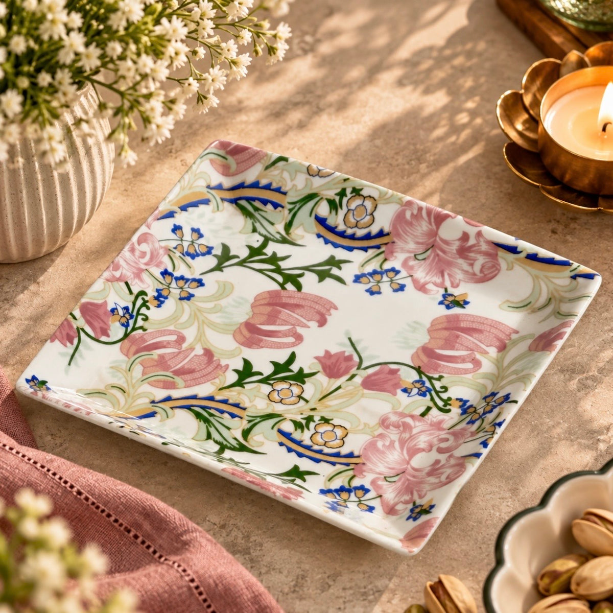 Meher Glossy Square Platter