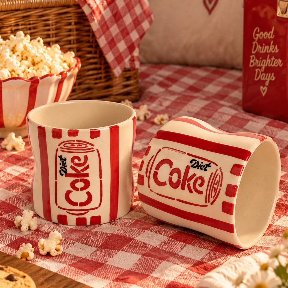 Diet Coke Glasses - Pack of two