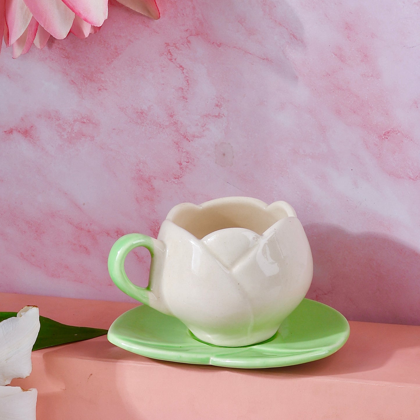 Tulip Cup & Saucer