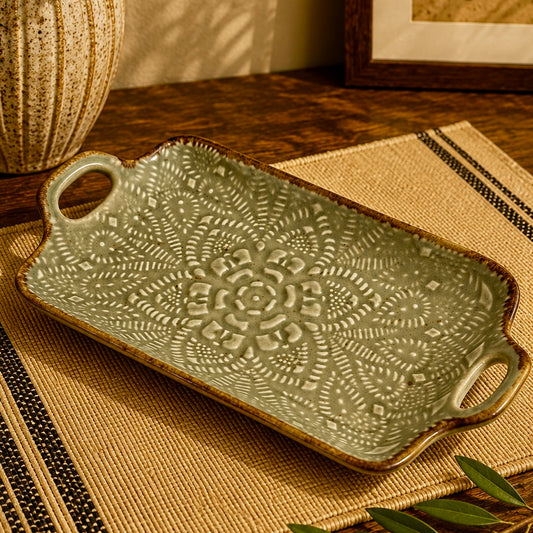 Adah Embossed Exclusive Platter