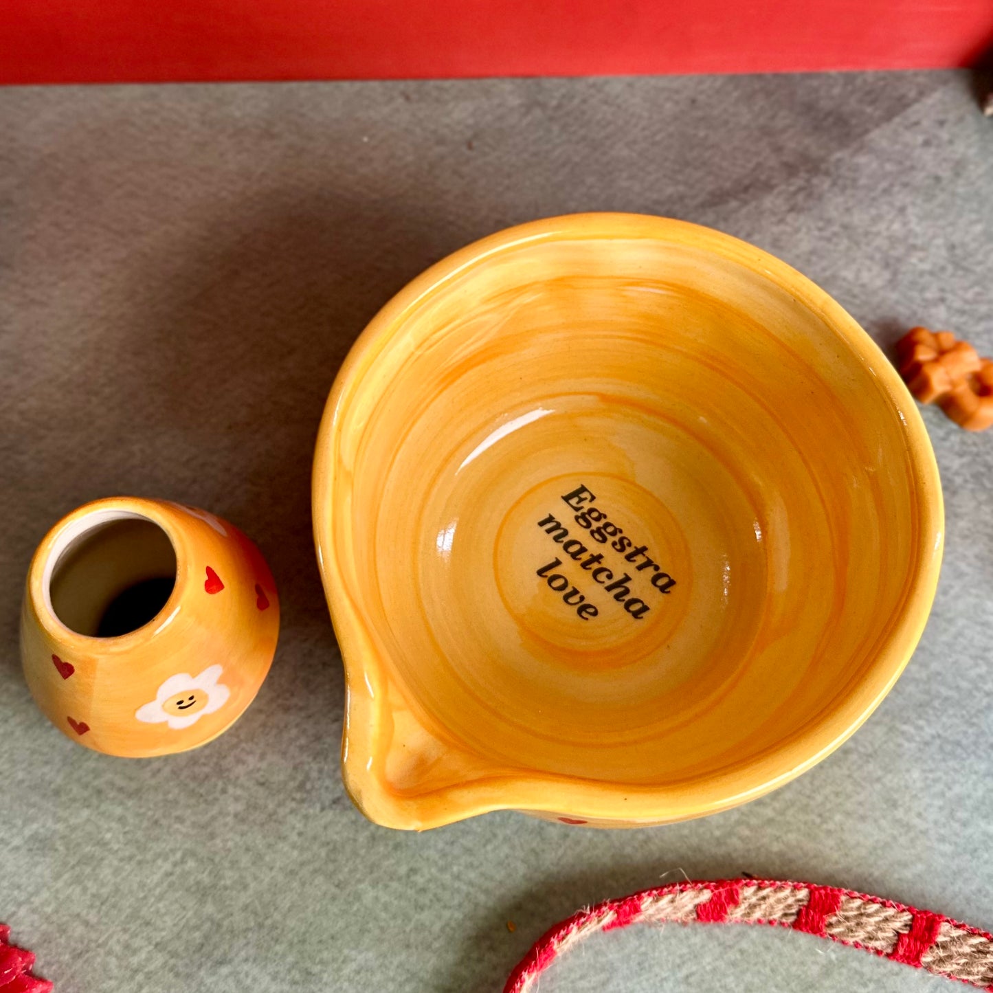 Eggstra Love Matcha Bowl Duo