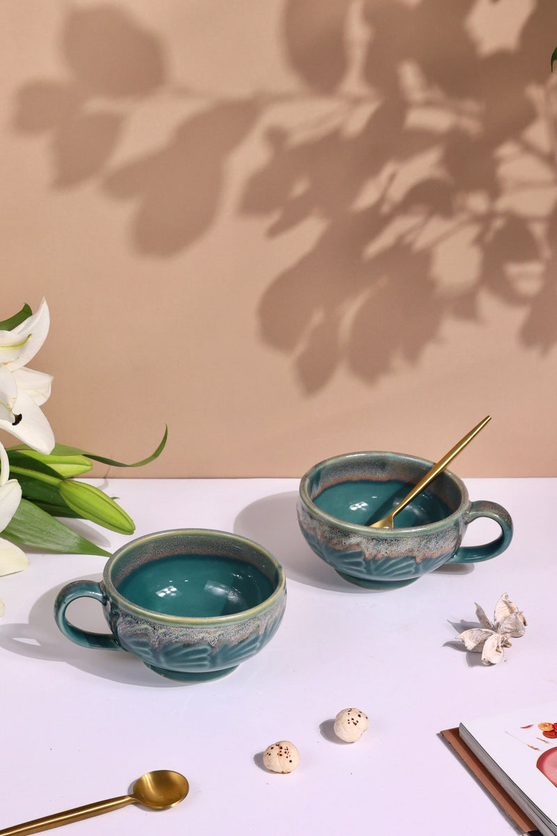 Bloom Studio Pottery Soup Latte Mugs