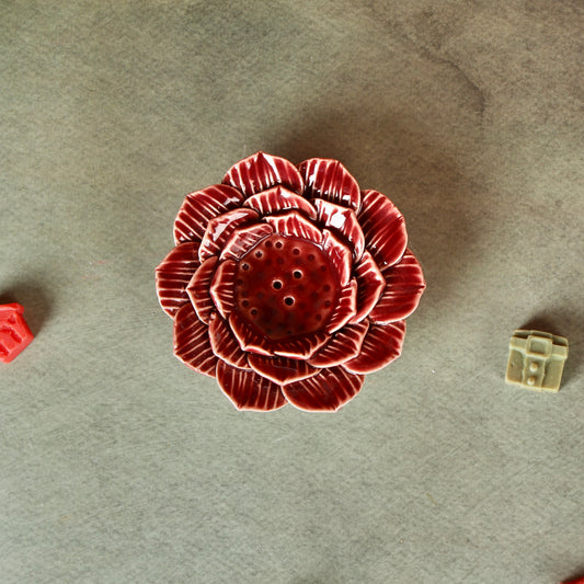 Incense stick or t-light flower holder