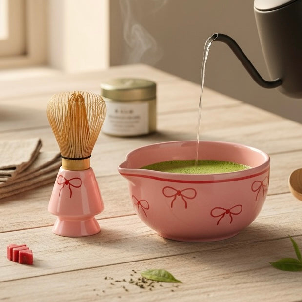 Bow-Licious Matcha Bowl Duo