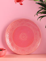 Pink Renee Studio Pottery Dinner Plate