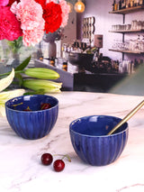 Fluted Dessert Bowls  - Ideal for Desserts and Ice Cream