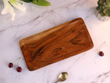 Long Rectangle Wooden Platter or Tray