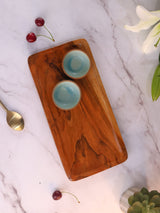 Long Rectangle Wooden Platter or Tray