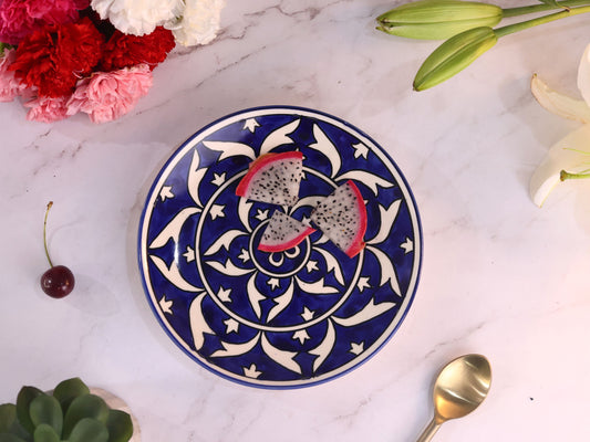 Himadri Handpainted Quarter Plate